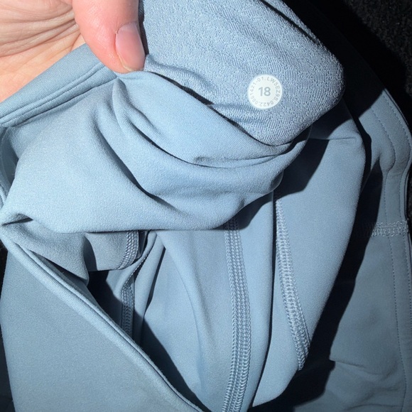 Lululemon Light Blue Flares - Picture 4 of 4